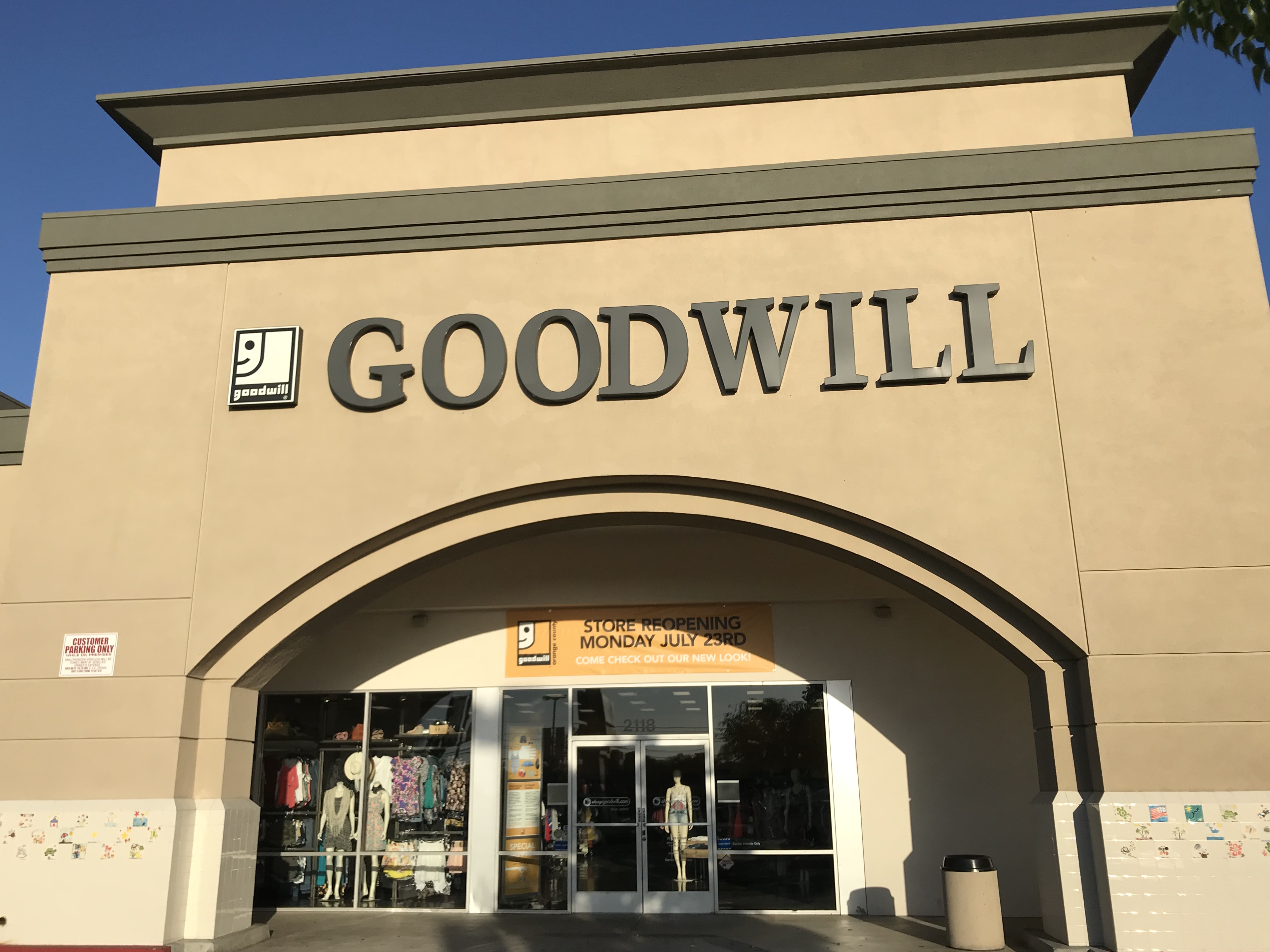 Goodwill storefront
