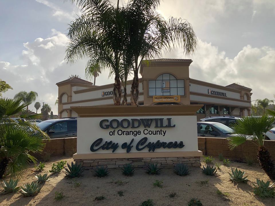 GOODWILL OF ORANGE COUNTY ANNOUNCES FIRST STORE IN CYPRESS