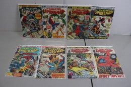 8 Amazing Spider-Man Comic Books 20 Cents Covers