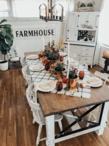 Kitchen filled with items that were bought at a thrift store