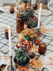 Kitchen filled with items that were bought at a thrift store