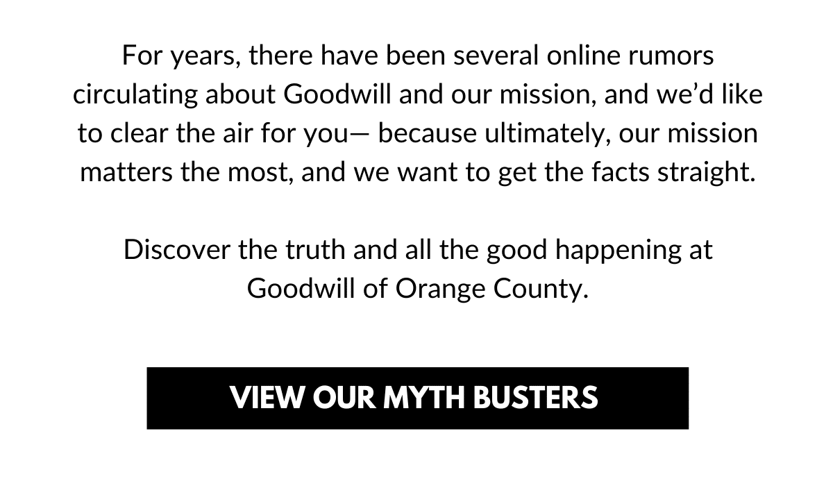 Myth buster message