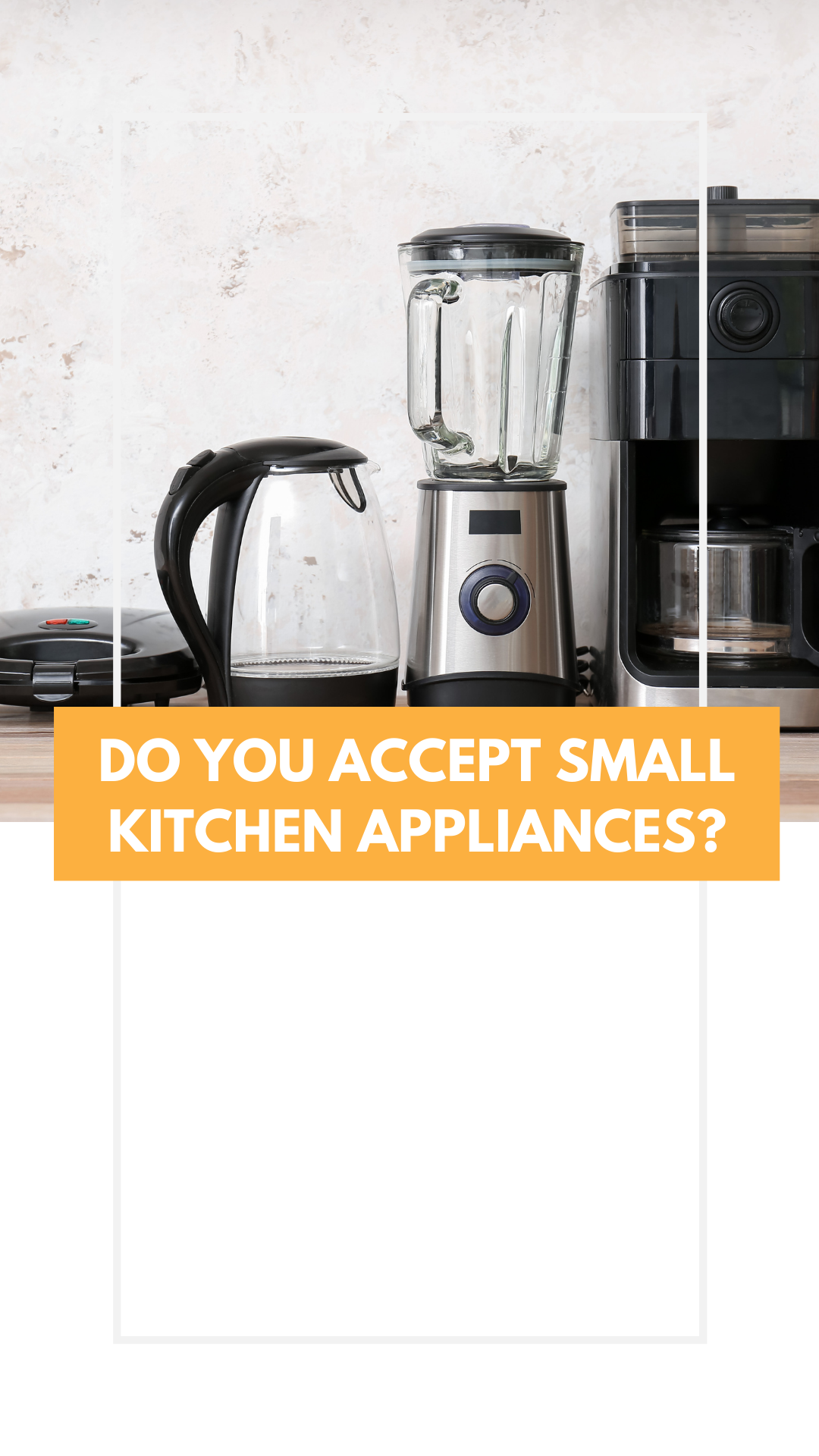 image of small kitchen appliances