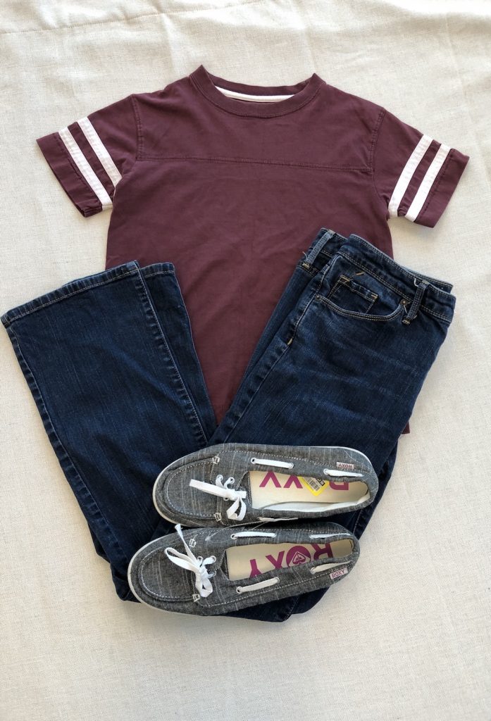 Kids' shirt, pant and shoes