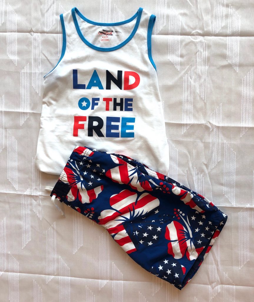 Festive graphic tees and trouser
