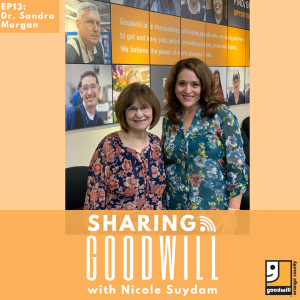 CEO Nicole Suydam with Dr. Sandra Morgan