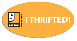 I THRIFTED logo