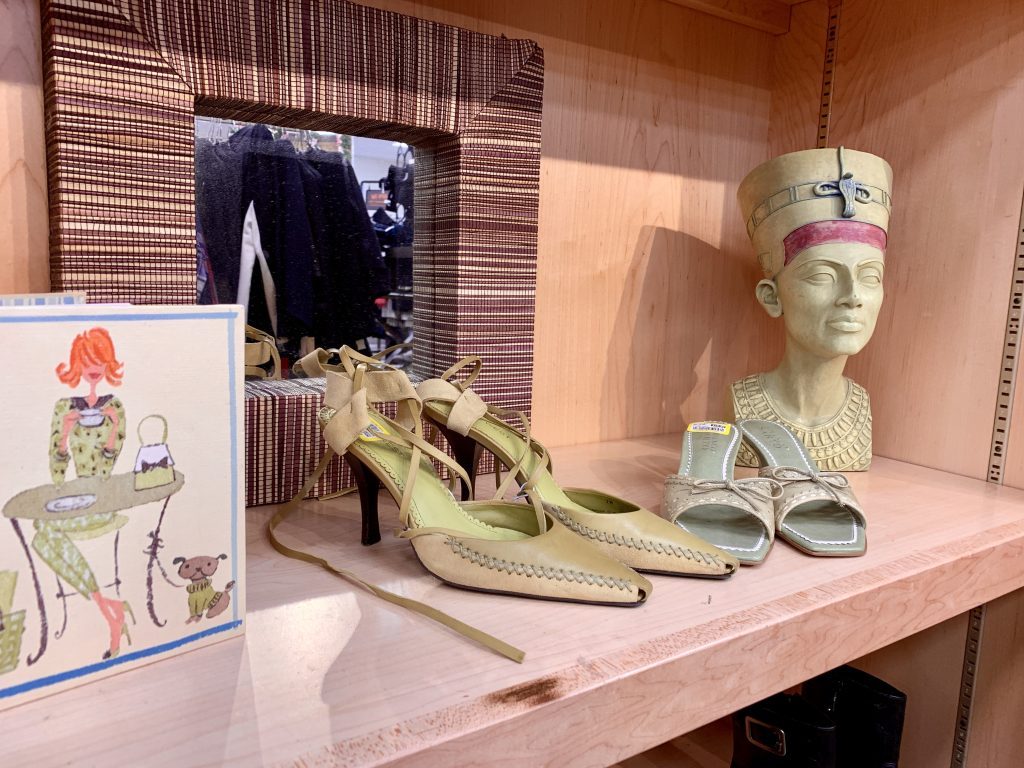Pastel and neutral shoes