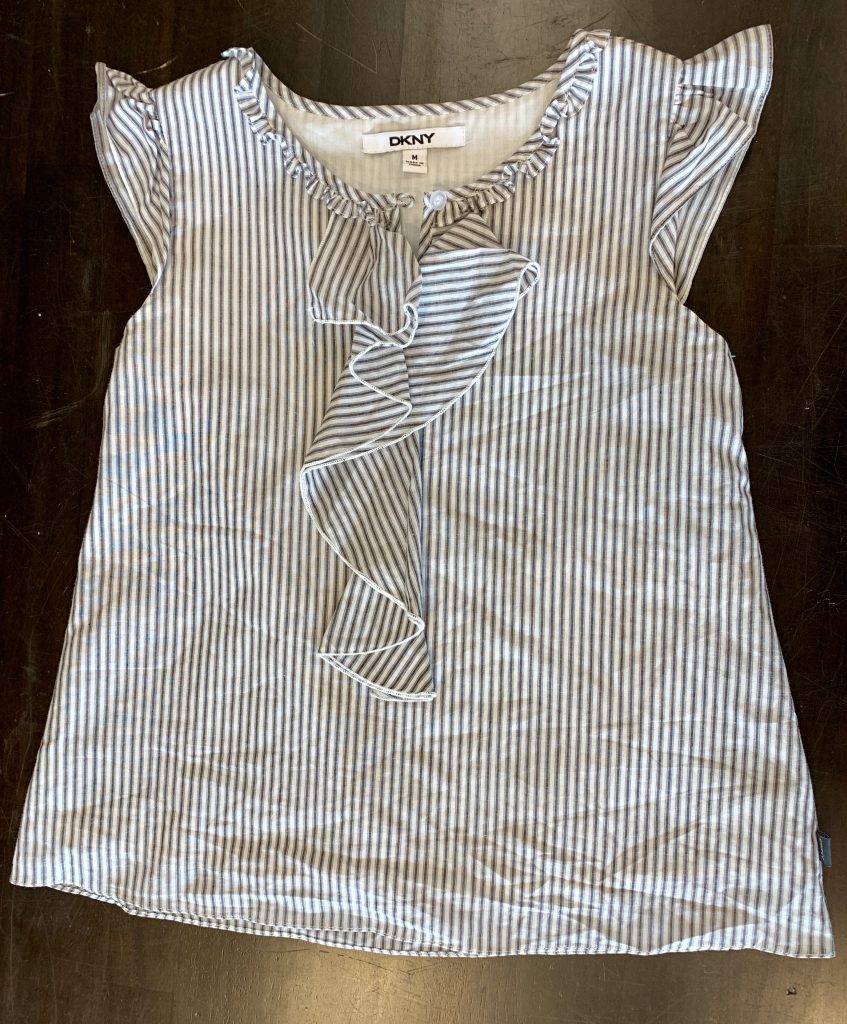 Striped spring blouses